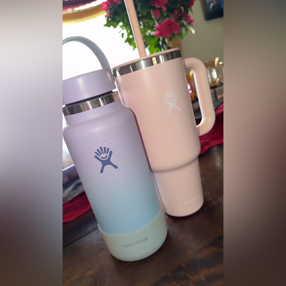 Hydro Flask Lavender and Pink Drinkware Set